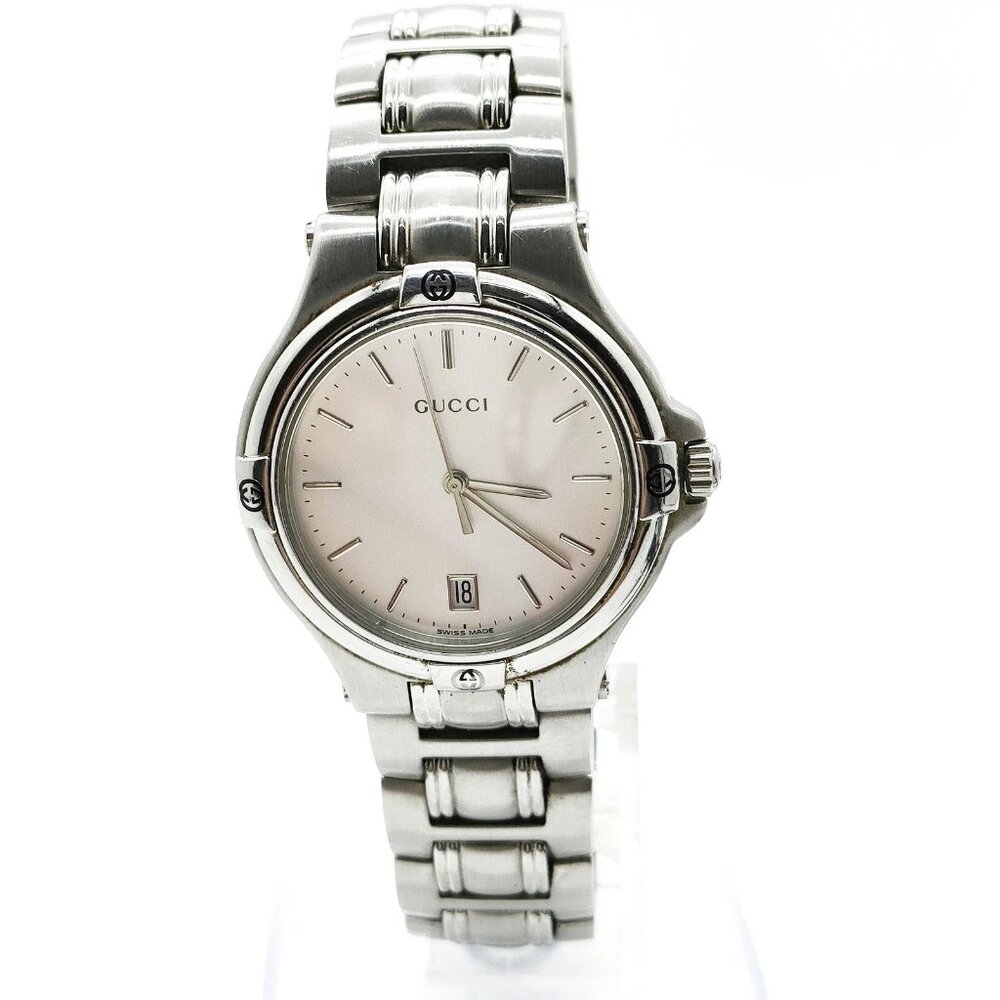 Gucci Watch 9040M 34mm Women's Whites X Silver 180-070225